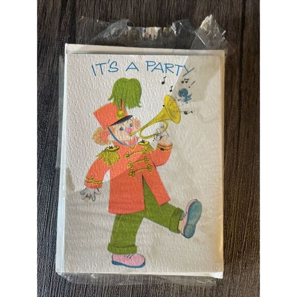 10 Vtg Unused 1950'S Buzza Cardozo Party Birthday Cards Envelopes - Picture 2 of 8